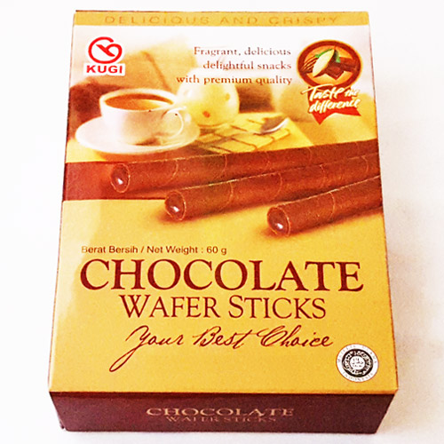 글로리아 초콜릿 와퍼스틱 60g/수입과자/영양간식/Gloria Kugi Chocolate Wafer Sticks/쿠지와퍼스틱 (유통기한:2016/05/10)