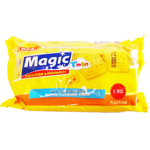매직크래커 샌드 버터향 75g/Magic Cracker sandwich