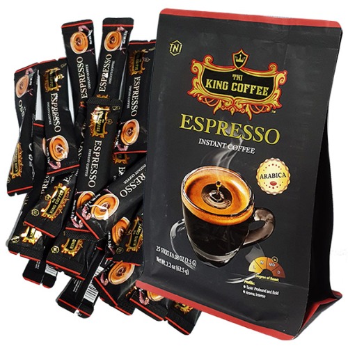 킹 커피 에스프레소 (2.5g X 25개입) 인스턴트 62.5g