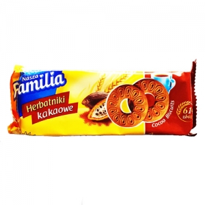 파밀리아 코코아비스킷96g/Familia Cocoa biscuits/수입과자/간식/비스켓