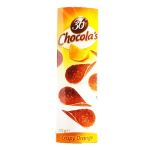 쇼콜라스 크리스피오렌지125g/Chocolas crispy orange/수입과자/간식/초콜라스/초콜릿가공 (유통기한:2015/12/28)