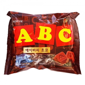 롯데 에이비씨 초코 ABC 초콜릿 200g