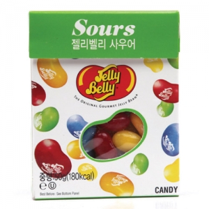 젤리벨리젤리빈10가지사우어맛50g/수입식품/간식/JellyBelly JellyBean Sours/젤리벨리사우어