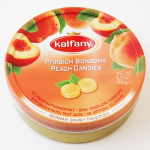 칼파니 복숭아 캔디 150g/Kalfany Peach candy/칼파니캔디사탕
