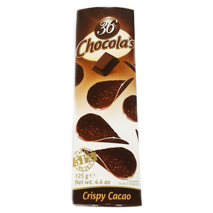쇼콜라스 크리스피 카카오 125g/Chocolas crispy almond/초콜라스
