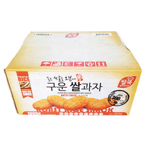 쌀쿡 구운쌀과자 고소한 맛 1kg (약 300개 1000g)