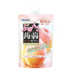 오리히로 일본 푸룬토 곤약젤리 복숭아맛 130g