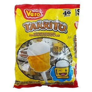베로 타리토 캔디 대용량 막대사탕 (14g X 40개) 560g (유통기한:2020/09/30)