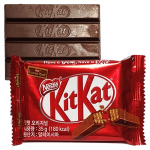 네슬레 킷캣 오리지널 4핑거 초코바 초콜릿 35g